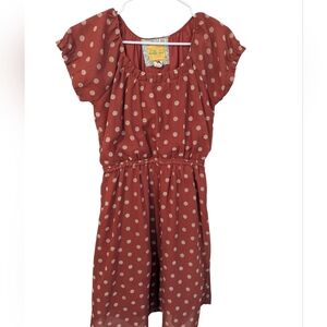 Bella Bird,Polka Dot Vintage Style Dress, M